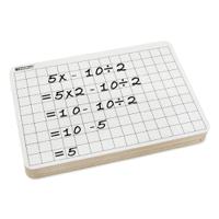 Edding Gridded MDF 3.0mm Lapboard and Marker Bundle (40)