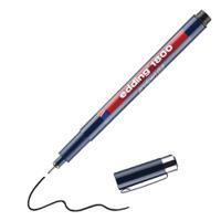 edding 1800 Profipen Fineliner Pen 0.35mm Line Black (Pack 10)