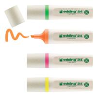 edding 24/4 S EcoLine highlighter set Pack of 4