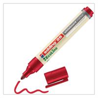 edding 28 EcoLine Whiteboard Marker Bullet Tip 1.5-3mm Line Red (Pack 10) - 4-28002