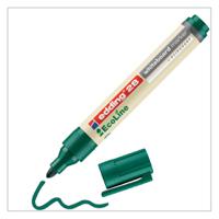 edding 28 EcoLine Whiteboard Marker Bullet Tip 1.5-3mm Line Green (Pack 10) - 4-28004