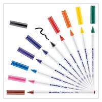 Edding 4500 Textile Marker Bullet Tip 2-3mm Line Assorted Colours (Pack 10)
