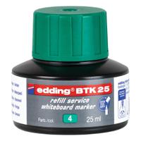 edding BTK 25 Bottled Refill Ink for Whiteboard Markers 25ml Green - 4-BTK25004