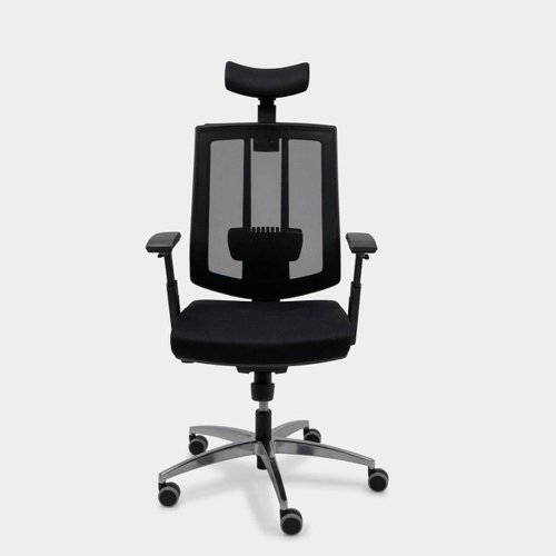Taxis Mesh Chair 4D Arms, Seat Slide, Headrest, coat hanger, Aluminium Base