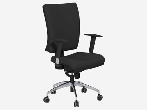 OG3 High Back Swivel Task Chair Vario Adjustable Arms - Black