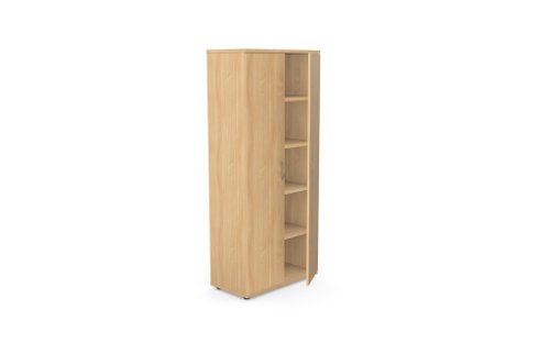 Kito Closed Storage 1850mm - 5 Level Beech Cupboards K18-BC1850D/BE