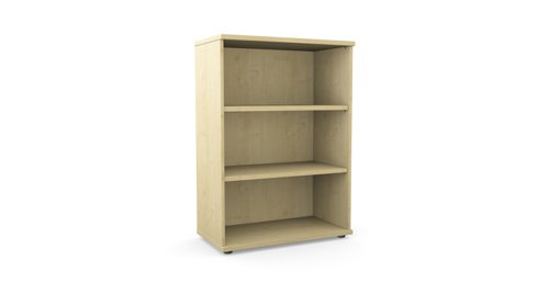 Kito Open Storage 1130mm - 3 Level Maple Bookcases K18-BC1130/MP