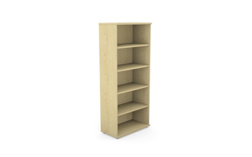 Kito Open Storage 1850mm - 5 Level Maple Bookcases K18-BC1850/MP