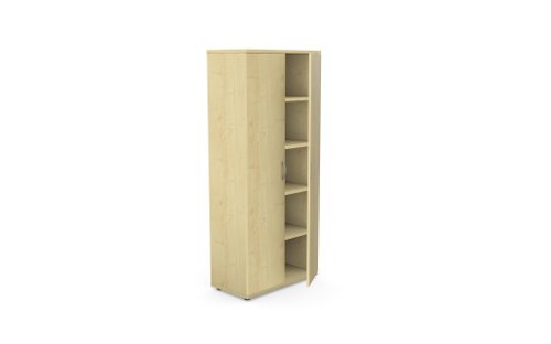 Kito Closed Storage 1850mm - 5 Level Maple Cupboards K18-BC1850D/MP