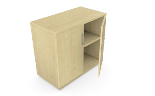 Kito Closed Storage 725mm - 1 + 3/4 Level (Desk High) Maple