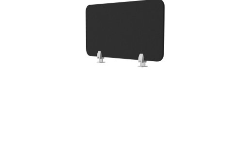 PET Under mount desk screen bracket (Single desk) - Silver (1 bracket) Screen Accessories PJ-4/SLV