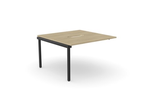 C-sense 1 Person Bench Add-On Portal Top 1000 x 600 - Urban Oak /BLK