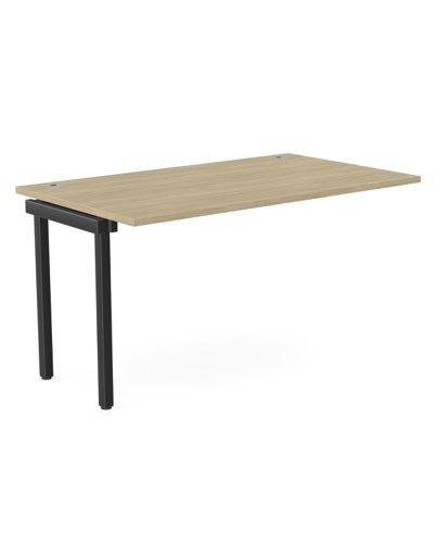 C-sense 1 Person Bench Add-On Portal Top 1400 x 800 - Urban Oak /BLK