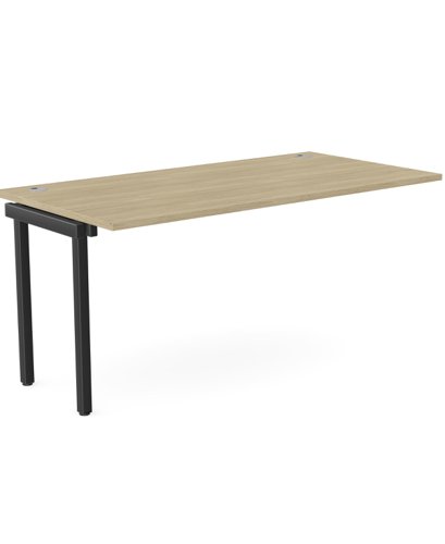 C-sense 1 Person Bench Add-On Portal Top 1600 x 800 - Urban Oak /BLK