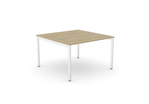 C-sense 1 Person Bench Open Leg Portal Top 1000 x 600 - Urban Oak /WHT