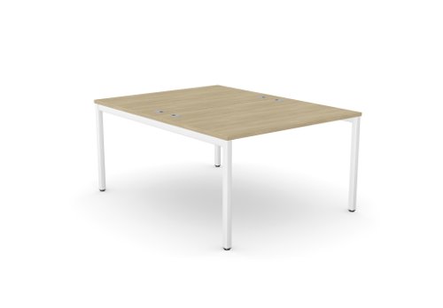 C-sense 1 Person Bench Open Leg Portal Top 1000 x 800 - Urban Oak /WHT