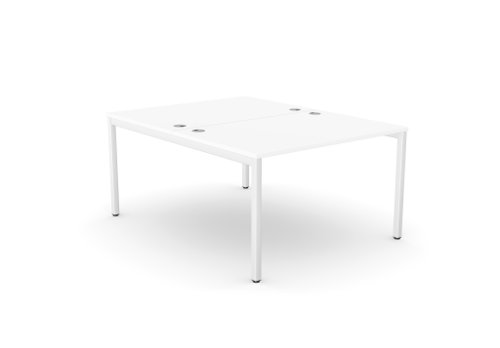 C-sense 1 Person Bench Open Leg Portal Top 1000 x 800 - White /WHT