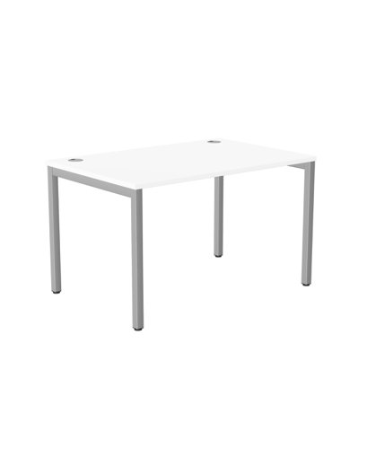 C-sense 1 Person Bench Open Leg Portal Top 1200 x 800 - White /SLV