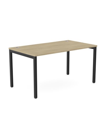 C-sense 1 Person Bench Open Leg Portal Top 1600 x 800 - Urban Oak /BLK