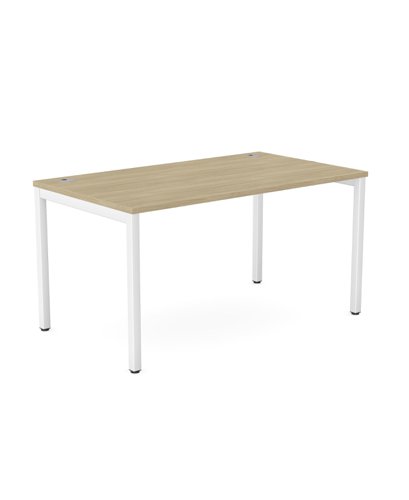 C-sense 1 Person Bench Open Leg Portal Top 1600 x 800 - Urban Oak /WHT
