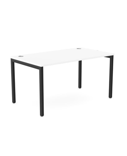 C-sense 1 Person Bench Open Leg Portal Top 1400 x 800 - White /BLK