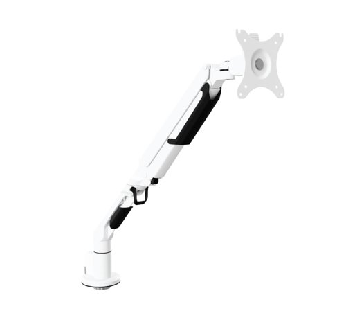 Gas spring single monitor arm DLB851 - White