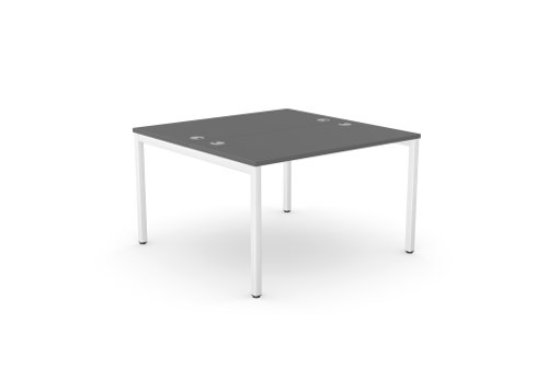C-sense 1 Person Bench Open Leg Portal Top 1000 x 600 - Graphite /WHT