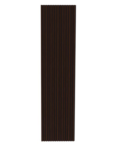 Acoustic Wood Slat panel 2400*600*22mm - Walnut - Veneer