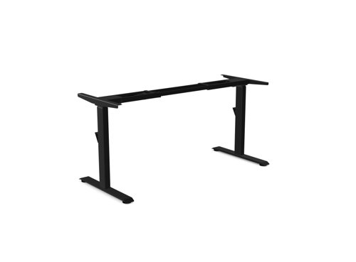 AV8 PILOT DESK height adjustable frame, dual motor - Black