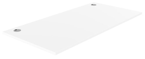 Sit Stand Top With Alu Portals, 1600 x 800 x 25mm - WH