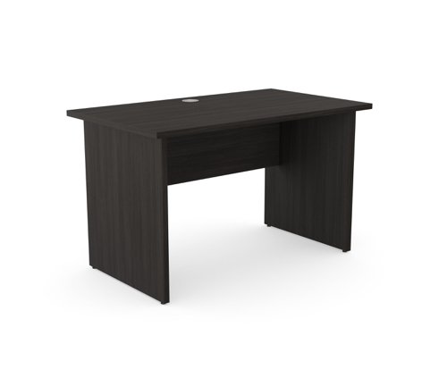 Home Office Ashford desk 1200x700, top 25mm, panel legs, 1 plastic portal - HO