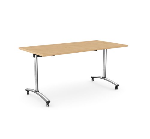 Morph Tilting Retangular Table - 1500w x 750d - Beech