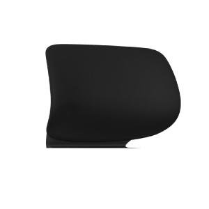 Headrest for Black Frame Chair, Black Fabric