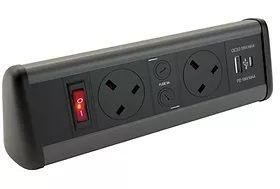 P-Pack-2x individually fused power, dual 3.4A USB charger, master switch