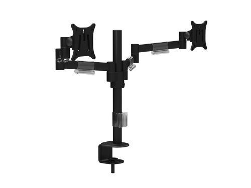 M200 Double Monitor Arms - Black