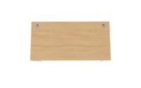 Sit Stand Top With Alu Portals, 1400 x 800 x 25mm - BE