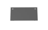 Sit Stand Top With Alu Portals, 1400 x 800 x 25mm - GR