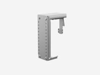 CPU Holder Fully adjustable - Silver