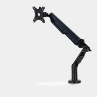 Gas spring single monitor arm DLB851 - Black Matt