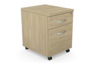 Kito Contract Mobile Ped 2 Drw - Urban Oak
