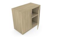 Kito Closed Storage 725mm - 1 + 3/4 Level (Desk High) Urban Oak