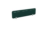 PET Screen - Desk Mounted Straight Top 1590w x 400h - Pattern 1 - Deep Forest (Brackets Not Included)