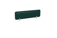 PET Screen - Desk Mounted Straight Top 1390w x 400h - Pattern 2 - Deep Forest (Brackets Not Included)