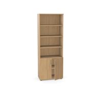 Kito 18mm 2210mm Part Open Storage - 2 Closed / 4 Open - Beech