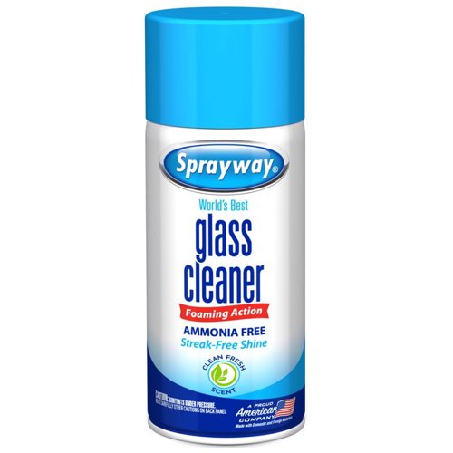 Sprayway Fresh Scent Glass Cleaner 6 oz Foam