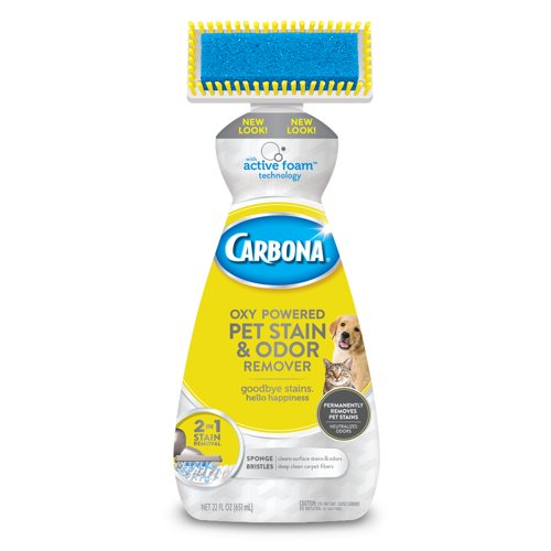 Carbona No Scent Stain and Odor Remover 22 oz Liquid