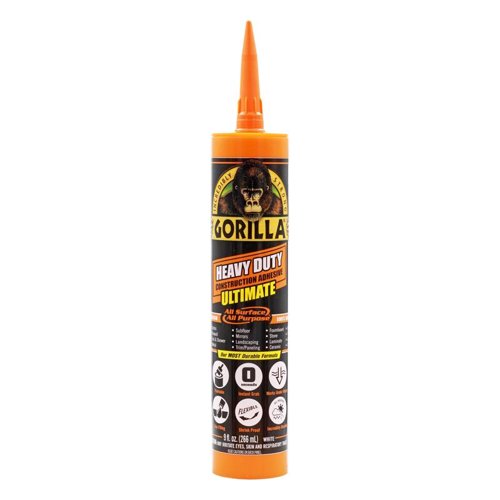 Gorilla All Purpose Construction Adhesive 9 oz