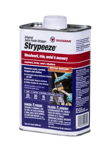 Savogran Strypeeze Paint and Varnish Remover 1 qt