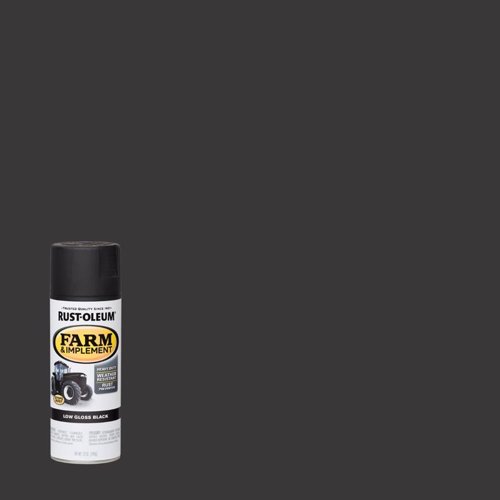 Rust-Oleum Specialty Indoor and Outdoor Low Gloss Black Farm & Implement 12 oz