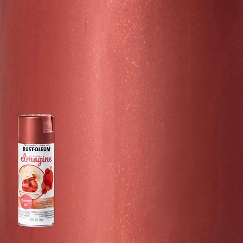 Rust-Oleum Imagine Smooth Chrome Red Spray Paint 10 oz